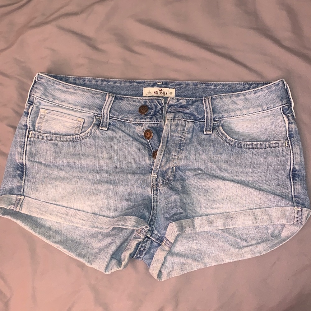 Hollister High Wasted Jean Shorts